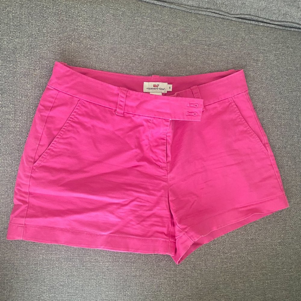 Vineyard Vines Hot Pink 3.5" Everyday Short Size 6